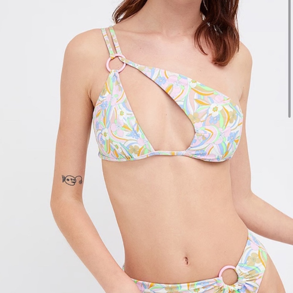For Love and Lemons Swim Set | Devon Floral